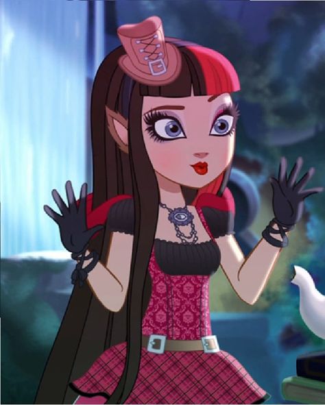 Ever After High Tea Party, Cerise Hood Aesthetic, Cerise Hood Icon, Cerise Hood Ever After High, Ever After High Cerise Hood, Ever After High Icons, Eah Icons, Ever After High Rebels, Cerise Hood