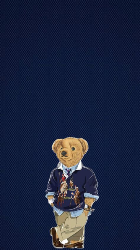 Polo Bear Wallpaper, Bear Iphone Wallpaper, Polo Bear, Bear Wallpaper, Iphone Wallpaper, Iphone