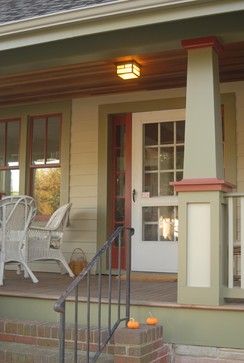 Craftsman Porch Columns, Craftsman Columns, Craftsman Style Porch, Craftsman Porch, Best Exterior Paint, Exterior Home Design, Porch Columns, Craftsman Exterior, Bungalow Exterior