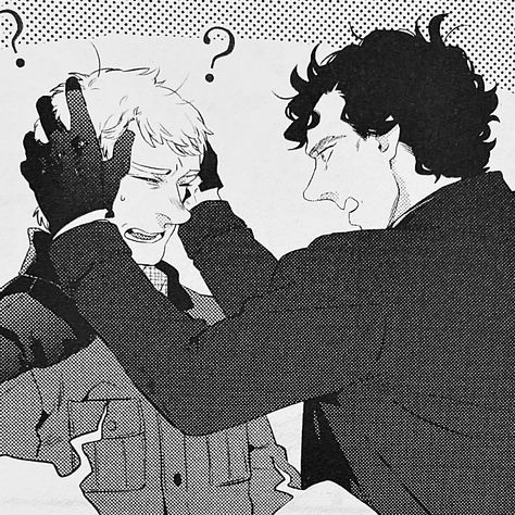 Sherlock X Watson, Sherlock Manga, Sherlock Fan Art, Johnlock Fanart, John Lock, Sherlock Art, Sherlock Holmes 3, Superfamily Avengers, Benedict And Martin