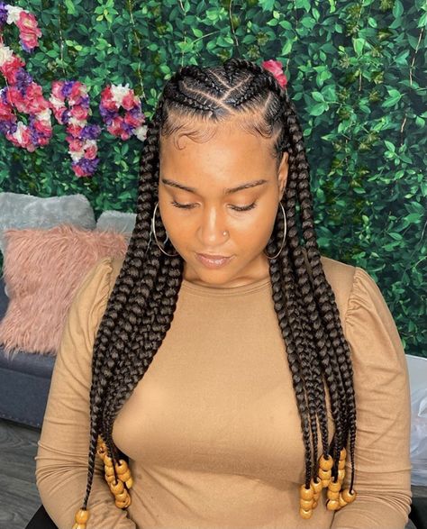 SheridanJai🧚🏽‍♀️ Braids To Try, Cornrows Braids For Black Women, Quick Braids, Braiding Styles, Feed In Braids Hairstyles, African Hair Braiding Styles, Box Braids Hairstyles For Black Women, Afrikaanse Mode, Braided Cornrow Hairstyles