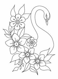 Hello everyone ! I am joy Ghosh , A preofessional Graphic Designer at Online markets. I will do unique Coloring Book Page for children and adults. If you Interested to Do work from me plaease feel free to contact me. Thank In Advance. Flower Pattern Drawing, Flower Drawing Design, Flower Art Drawing, Hand Embroidery Patterns Flowers, Pola Sulam, Hand Embroidery Flowers, Embroidery Flowers Pattern, 자수 디자인, Simple Embroidery