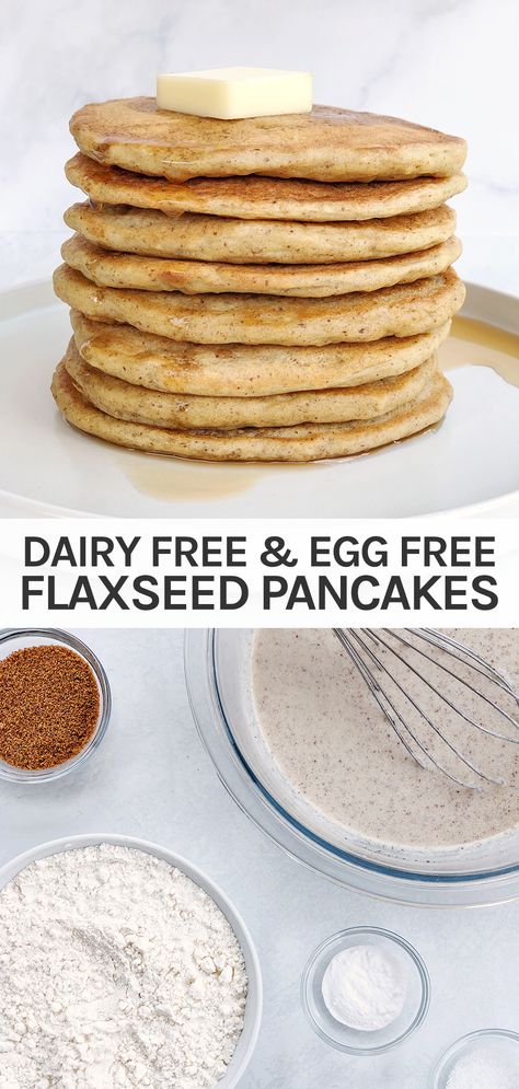 Flaxseed Pancakes, Flax Seed Pancakes, Flaxseed Recipes, Flax Pancakes, Egg Free Pancakes, Healthy Nutrition Plan, Seed Recipes, Flax Seed Recipes, Benefits Of Walking