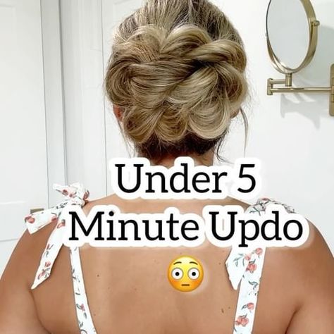 Lainey Ostrom | If you can tie a knot then you can do this updo (with a little bit of patience!). Have you guys noticed a trend with some of my updos? Most… | Instagram Summer Updo, Tie Your Shoes, Boho Updo, High Bun Hairstyles, Boho Hairstyle, Cute Hairstyles For School, Tutorial Hair, Updo Tutorial, Low Bun Hairstyles