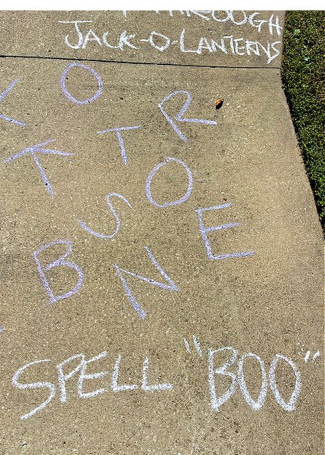 Halloween Chalk Obstacle Course a Fun Outdoor Activity for Kids! - Passion For Savings Chalk Obstacle Course, Outdoor Activity For Kids, Fun Outdoor Activities, Scavenger Hunt For Kids, Halloween Activities For Kids, Easy To Draw, Halloween Party Games, Outdoor Activities For Kids, Halloween Icons