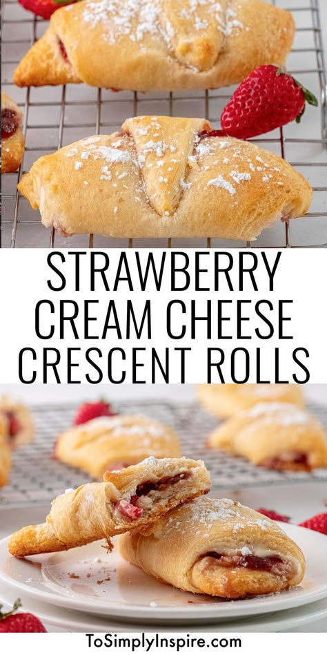 Crescent Desserts, Pillsbury Crescent Recipes, Opalescent Sapphire, Easy Crescent Roll Recipes, Crescent Roll Recipes Dessert, Crescent Roll Recipes Dinner, Recipes Using Crescent Rolls, Crescent Roll Dessert, Golden Morning