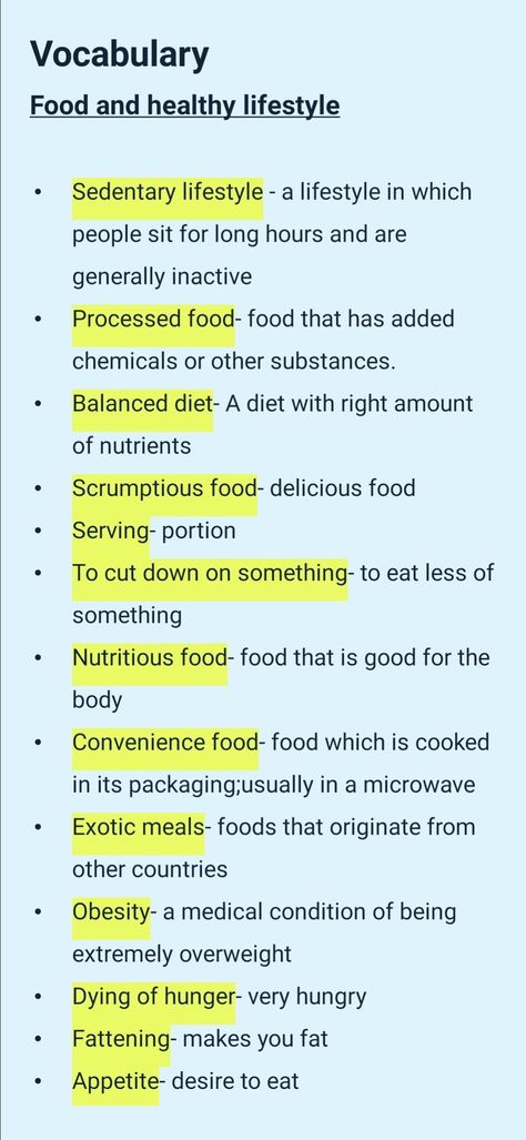 Writing Vocabulary Ielts, Vocab For Ielts Writing, New Vocabulary Words For Ielts, Writing Ielts Tips, Food Related Words, Vocabulary For Ielts Writing, Writing Task 2 Ielts Academic Vocabulary, Ielts Writing Vocabulary, Vocabulary For Ielts Speaking