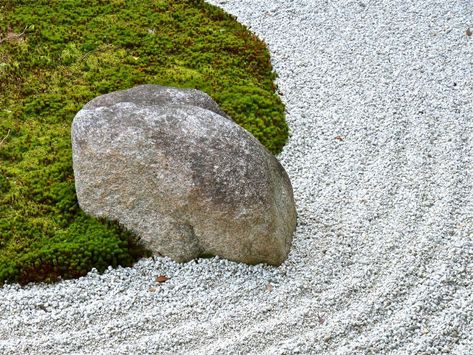 Modern Zen Garden, Boulder Garden, Modern Japanese Garden, Zen Temple, Low Maintenance Garden Design, Japanese Rock Garden, Small Japanese Garden, Zen Rock Garden, Japanese Garden Landscape