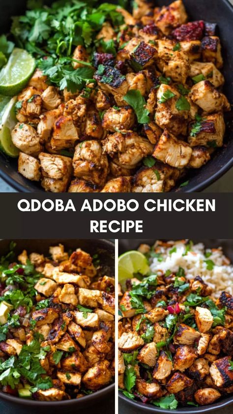 Qdoba Adobo Chicken Recipe – Culinary Chase Adobo Seasoning Chicken, Qdoba Chicken Recipe Copycat, Qdoba Adobo Chicken Recipe, Qdoba Chicken Recipe, Qdoba Chicken, Adobo Chicken Recipe, Chicken Bulgogi Recipe, Chicken Adobo Recipe, Chicken Bulgogi