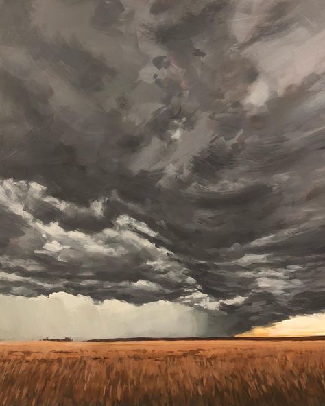 Sale ends Monday! Use code SALE20 for 20% off all prints and originals. The DEALS section has a limited number of prints offered at even… | Instagram Storm Cloud Painting, Cloud Painting Acrylic, Weather Art, Free Print, Surrealism Painting, Sky Painting, Cloud Painting, Storm Clouds, Step By Step Painting