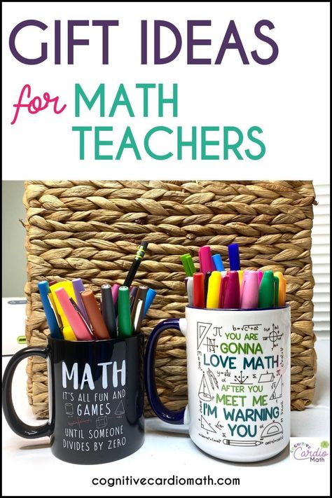 Math teacher gifts