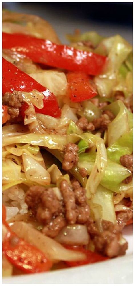 Beef And Cabbage Stir Fry, Cabbage Recipes Healthy, Black Pepper Beef, Pepper Beef, Cabbage Stir Fry, Chinese Stir Fry, Beef And Cabbage, Stir Fry Dishes, Fodmap Recipes