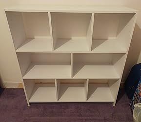 Argos Bookcase, Wooden Bookcase, Laundry Storage, Storage Unit, Cubbies, Kitchen Furniture, Linen Bedding, Bookshelves, Bookcase