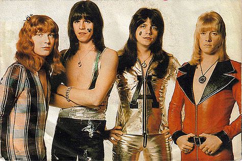 sweet band | Top 10 Sweet Songs Glam Rock 70s, Band Tumblr, Ballroom Blitz, 70s Glam Rock, Brian Connolly, Glam Rock Bands, Sweet Band, Rock Album Covers, 70s Music