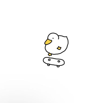 Pin by Reborn Chang on widget | Cute small drawings, Mini drawings, Cute little drawings Duck Pfp Drawing, Cute Duck Pfp Aesthetic, Aesthetic Duck Pfp, Pfp Simple Drawing, Simple Icons Pfp, Easy Goose Drawing, Funny Goose Drawing, Cool Small Drawings Aesthetic, Duck Tattoos Cute