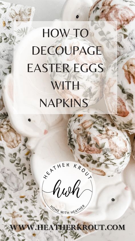 Easter Eggs Ideas, Easter Egg Decoupage, Decoupage Easter Eggs, Eggs Ideas, Lamb Cake, Easter Craft Projects, Making Easter Eggs, Easter Egg Tree, Easter Craft Decorations