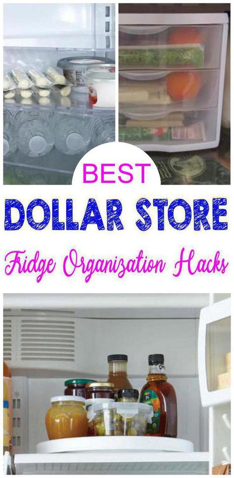 Dollar Store Hacks for the BEST fridge organization. Use these cool & cute DIY Dollar Tree craft projects for the most amazing organization & storage ideas for your refrigerator, snacks, condiments, soda, drinks & more. Easy & simple Dollar Tree hacks for the best craft projects to get tidy & clutter free. Great youtube video tutorials for fridge. Check out these cool Dollar Store fridge hacks today #hacks #diy Dollar Store Drink Storage, Diy Fridge Organizer, Dollar Tree Fruit Storage, Soda Can Storage Ideas, Soda Storage Ideas, Refrigerator Snacks, Drink Storage Ideas, Small Fridge Organization Dollar Store, Organize Condiments In Fridge