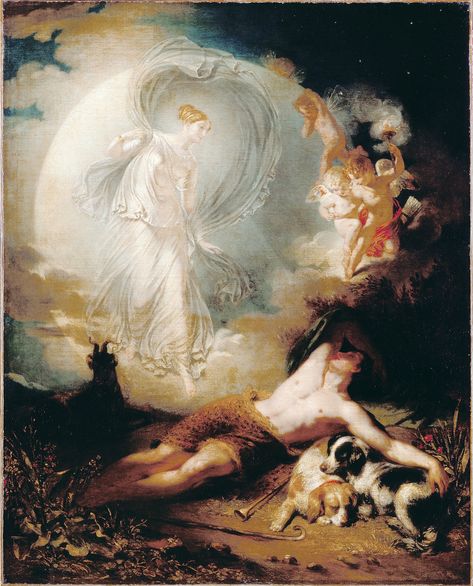 John Wood, Endymion, 1832 Leeds Art Gallery, Dulwich Picture Gallery, Google Art Project, Classical Mythology, 19th Century Paintings, Art Matters, Peter Paul Rubens, Support Art, Mythology Art