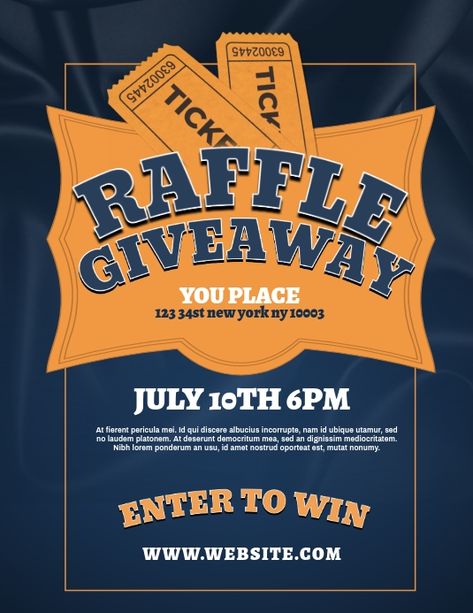 Raffle Giveaway Flyer Template Raffle Poster Ideas, Raffle Flyer Ideas, Picture Graph Worksheets, Raffle Flyer, Giveaway Flyer, Giveaway Graphic, Raffle Ideas, Fun Fundraisers, Giveaway Ideas