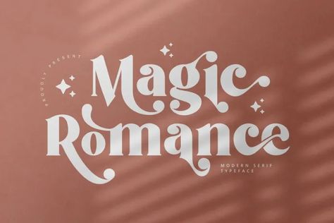 Magic Font, Font Love, Boho Fonts, Thanksgiving 2024, Elegant Serif Fonts, Modern Typeface, Modern Serif Fonts, Design Fonts, Popular Fonts