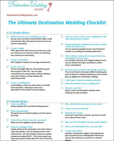 Download the Destination Wedding Checklist Destination Wedding Itinerary, Destination Wedding Checklist, Wedding Itinerary Template, Best Destination Wedding, Wedding Itinerary, Itinerary Template, Planning Checklist, Wedding Planning Checklist, Wedding Checklist