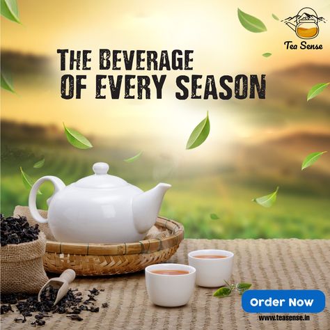 No matter what season it is, A Cup Of Tea is a must and It is Uncompromisable. So why not opt for A Tea That Cares for you? - - - - - #teasense #healthyteas #darjeelingteas #tea #teacup #chaibreak #premiumtea #chailatte #conversations #overchai #cupofchai #favourite #beverage #favouritebeverage #tea #teaday #chailovers #chailove #nationalchai #strongchai #healthychai #teasense #qualitytea #chaicuppa #cuppa #cuppachai #teaorcoffee #starttheconversation #conversationsoverchai #chaiwithteasense Tea Advertising Design, Tea Creative Ads, Tea Social Media Post, Drink Story, Tea Advertisement, Tea Ads, Tata Tea, Tea Vector, Tea Poster