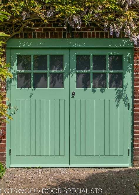 Painted garage walls