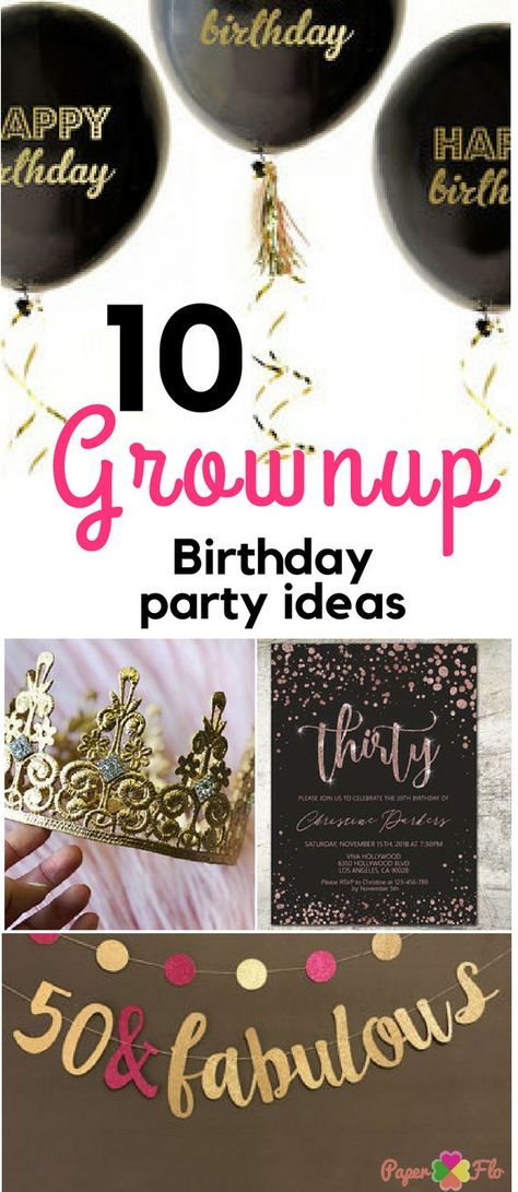 Get great birthday party ideas for grownups. Make your next birthday party memorable.. #paperflodesign #adultbirthday #grownupbirthday #40thbirthday #birthdayqueen 51 Birthday Party Ideas For Women, 35 Birthday Party Themes For Women, Birthday Party For Adults Woman, 50th Birthday Party Themes For Women Decoration, 40th Birthday Ideas For Women Themes Funny, 47 Birthday Party Ideas For Women, 40th Surprise Party Ideas For Women, 60th Party Ideas For Women, Adult Birthday Ideas For Women