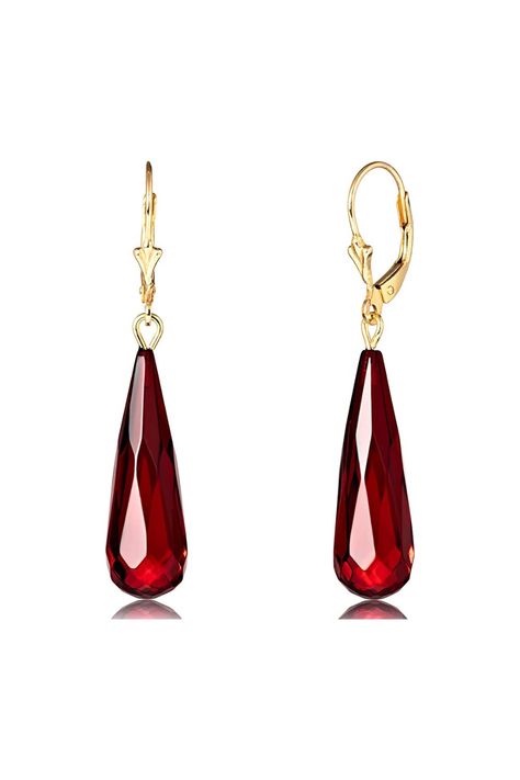 RED AMBER jewelry is beautiful, it enables you to showcase your good taste SIZE & WEIGHT: 1.77x0.34inch; 0,07oz. Dark Red gemstone earrings is LIGHTWEIGHT and easy to wear, making them perfect for daily use Fashionable and AFFORDABLE, they're perfect for any occasion. It'll add a pop of color to any outfit PERFECT GIFT - handmade natural stone earrings is great idea for unique gift for your loved ones. Gorgeous pieces of JEWELRY FOR WOMEN with natural stones. Each piece is unique, feminine Red Stone Earrings, Natural Stone Earrings, Amber Earrings, Red Gemstones, Semi Precious Stone, Red Earrings, Amber Jewelry, Red Stone, Gift Handmade