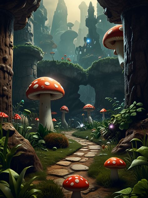 the magic mario bros world of Mushroom Kingdom backgro 0 Game Landscape, Mushroom World, Mushroom Kingdom, Mario Bros, The Magic, Mario, Stuffed Mushrooms, Wallpapers