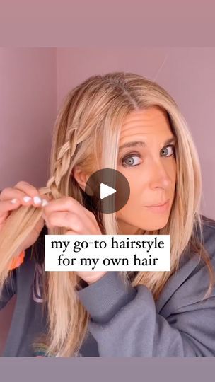 228K views · 856 reactions | MY GO TO HAIRSTYLE FOR MY OWN HAIR ❤️ What do you think? #hairtutorial #hairstyles | Mom Generations | Mom Generations · Original audio Mom Generations Hair, Braid Inspiration, Mom Hairstyles, Half Updo, Half Up Half Down Hair, On My Own, Half Up, Hair Videos, Super Simple