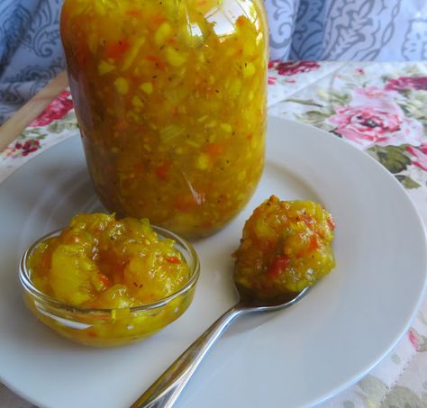 Million Dollar Relish, Southern Chow Chow Recipe, Cucumber Relish Recipes, Chow Chow Recipe, Pickling Salt, Mustard Pickles, The English Kitchen, Relish Recipes, English Kitchen