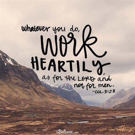 View Work Heartily, as if Working for the Lord - Inspirations. Share, pin and like encouragement for Christian women. Verses Encouragement, Patience Citation, Uplifting Bible Quotes, Citation Encouragement, Encouraging Bible Quotes, Work For The Lord, Encouraging Verses, Bear Quote, Education Activities