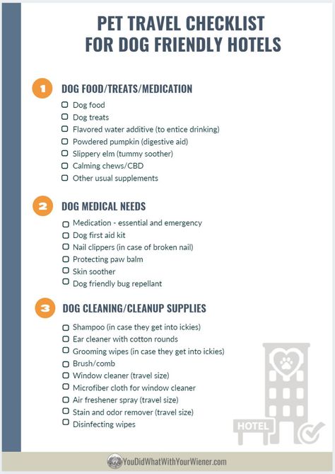 Dog Travel Essentials (Printable Checklist) for A Pet Friendly Vacation Dog Travel Essentials, Household Management Binder, Road Trip With Dog, Meds For Dogs, Pet Friendly Vacations, Medication For Dogs, Paw Balm, Dog Friendly Hotels, Dog Hotel