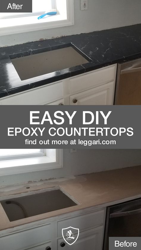 Epoxy Countertop Kit, Resurface Countertops, Countertop Kit, Epoxy Countertops, Wood And Concrete, Epoxy Countertop, Diy Countertops, White Marble Countertops, Diy Epoxy