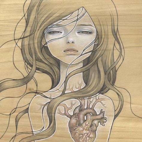 Audrey Kawasaki Tumblr Tattoo, Mark Ryden, Art Beat, Audrey Kawasaki, Sketch Style, Art Et Illustration, Pop Surrealism, Art And Illustration, Art Tutorial