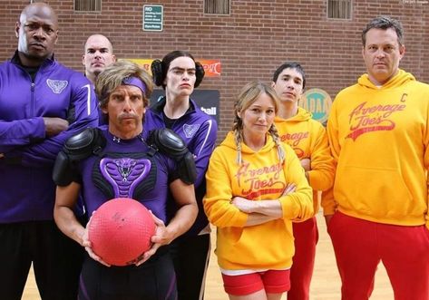 Dodgeball Costume, Dodgeball Movie, Christine Taylor, Justin Long, Vince Vaughn, Ben Stiller, Fashion Merchandising, Team Pictures, William Shatner