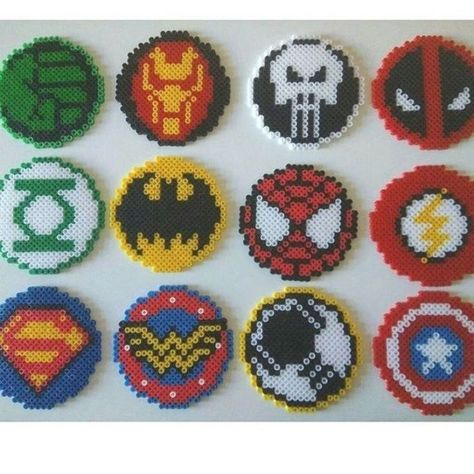 Melted Bead Crafts, Hamma Beads Ideas, Easy Perler Bead Patterns, Melty Bead Patterns, Pearl Beads Pattern, Easy Perler Beads Ideas, Hama Beads Design, Perler Bead Templates, Diy Perler Bead Crafts