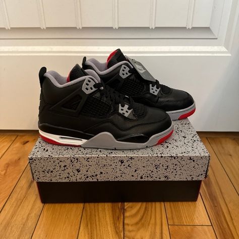 Air Jordan 4 Bred Reimagined Air Jordan 4 Bred, Jordan 4 Retro Bred, Jordan Bred, Jordan 4 Bred, Jordan Retro 4, Retro 4, Jordan 4 Retro, Air Jordan 4, Air Jordan 4 Retro