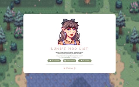 Access my Stardew Valley mod list! Mods For Stardew Valley, Aesthetic Stardew Valley Mods, Stardew Valley Cute Mods, Stardew Valley Cheat Sheet, Modded Stardew Valley, Stardew Valley Hair Mod, Stardew Valley Furniture Mod, Stardew Valley Shane Fanart, Stardew Valley Clothes Mod