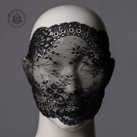 Black Lace Mask, Lace Hood, Lace Turban, Mask Full Face, Face Lace, Cap Veil, Lace Face Mask, Face Veil, Lace Mask