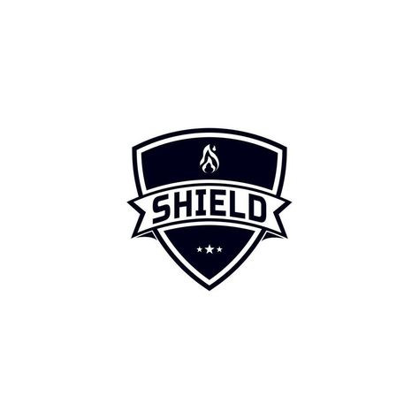 Shield company logo. Abstract symbol of security. Shield icon. Security logo. Logo badge Security Company Logo Ideas, Security Company Logo, Shield File, Sheild Logo Png, Bank Logo, Shield Badge, Shield Logo Vector, Shield Icon, Security Company