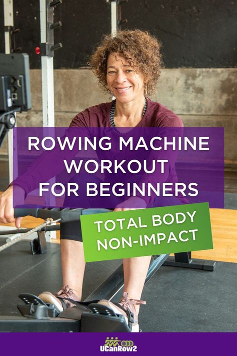 Rowing Machine Workout Benefits, Beginner Gym Workout For Women, Gym Workout For Women, Indoor Rowing Workout, Beginner Workouts For Women, Beginners Gym Workout Plan, Beginner Gym, Beginners Exercise, Rower Workout