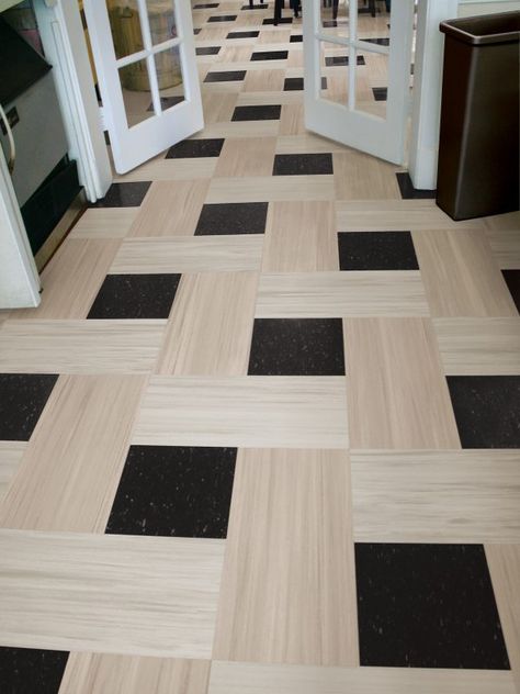 Floor Pattern Design, Future Interior Design, Foyer Flooring, Wood Floor Design, House Wall Design, Armstrong Flooring, Living Area Design, Home Building Tips, Home Hall Design