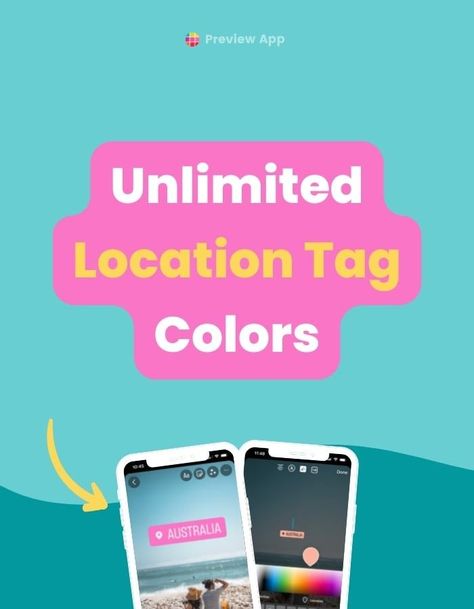 How to Change the Instagram Story Location Tag to ANY Color (4 ways) || Super easy way to change the Instagram Story Location Tag to ANY color you want. Use unlimited colors - even your own custom colors. https://thepreviewapp.com/how-to-change-instagram-story-location-tag-color/ Instagram Locations, Business Savvy, Social Media Marketing Content, Instagram Marketing Tips, Instagram Strategy, Social Media Tool, Instagram Theme, Instagram Bio, Marketing Strategy Social Media