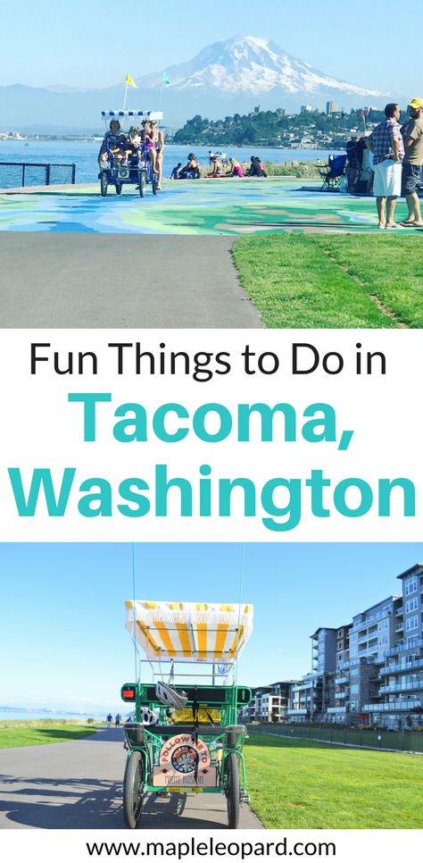 If you're planning a trip to Tacoma, Washington you have to check out this Tacoma travel guide. It has all of the best things to do in the up and coming neighborhood of Point Ruston, Washington. We will give you a list of fun things to do in Tacoma to help you plan your trip. Make sure you save this Washington travel guide to your travel board so you can find it. #tacoma #tacomawashington #washingtonstate #travelguide Washington State Travel, Washington Travel, Tacoma Washington, Usa Travel Guide, Usa Travel Destinations, Planning A Trip, To Infinity And Beyond, United States Travel, Travel Board