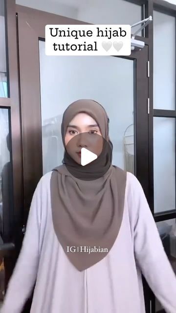 Unique Hijab, Hijab Tutorial