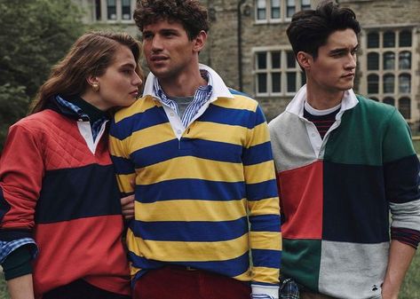 Rugby Shirt Outfit, Family Cookout, Preppy Boys, Shirt Outfit Men, Polo Outfit, Rugby Fashion, Preppy Mens Fashion, Preppy Men, Family Look