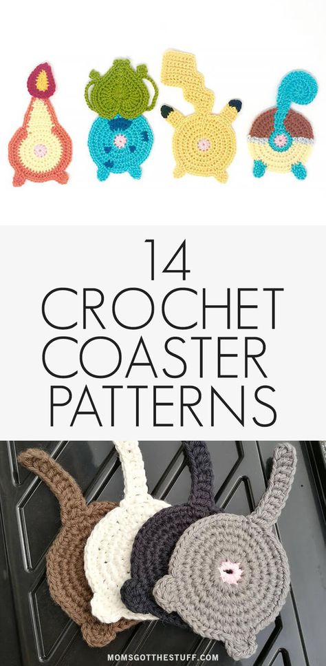 Free Crochet Coaster Patterns, Crochet Coaster Patterns, Coaster Patterns, Crochet Gift Ideas, Cool Crochet, Beautiful Dawn, Crochet Sloth, Quick Crochet Projects, Crochet Coasters Free Pattern