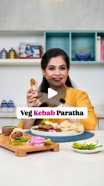 Veg Kabab Recipes, Veg Kabab Recipe, Famous Street Food, Soya Chunks, Paratha Recipes, Indian Recipes, Street Food, Indian Food Recipes, Quick Saves